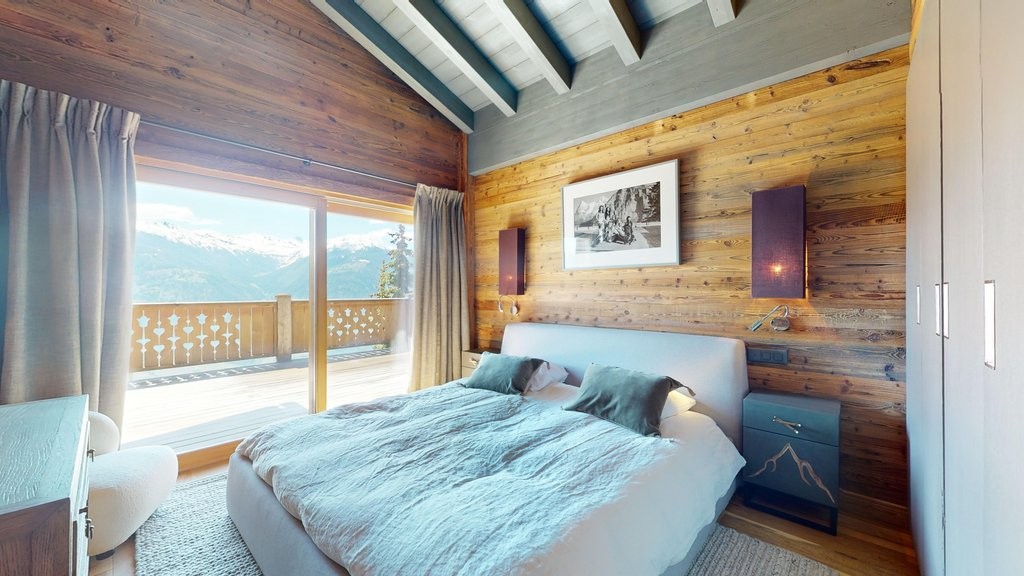 Crans - Chalet de haut standing avec vue imprenable sur les Alpes - 4