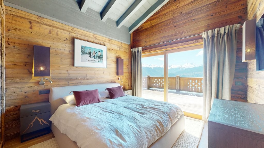 Crans - Chalet de haut standing avec vue imprenable sur les Alpes - 6