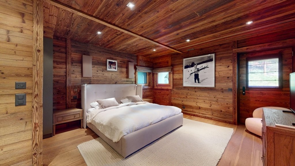 Crans - Chalet de haut standing avec vue imprenable sur les Alpes - 8