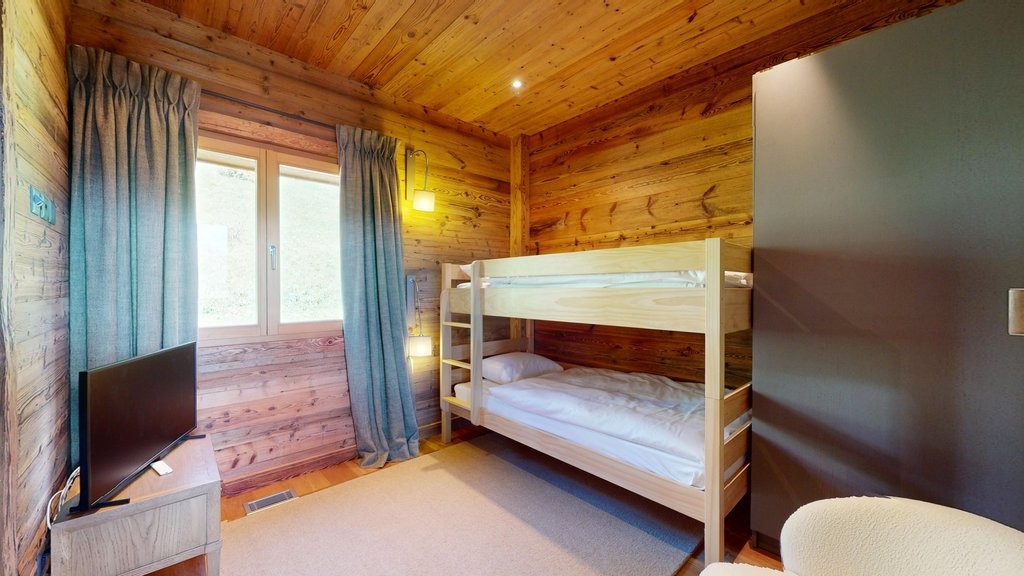 Crans - Chalet de haut standing avec vue imprenable sur les Alpes - 10