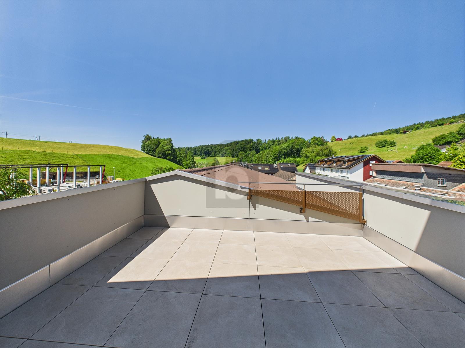 TERRASSENOASE MIT WEITSICHT INS GRÜNE! - 0