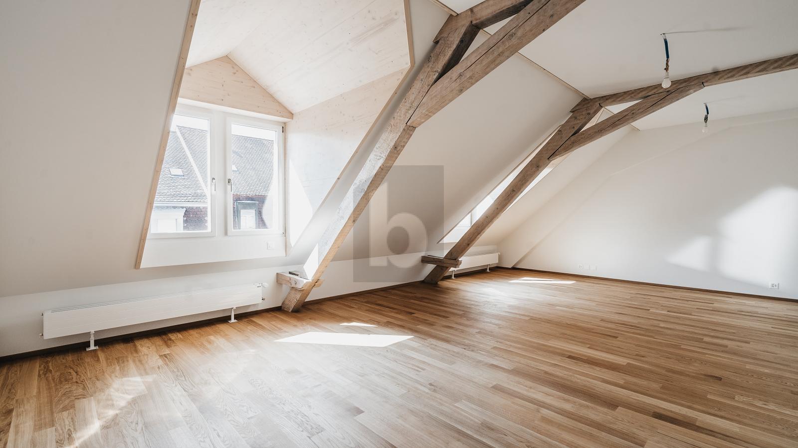HISTORISCH, ÜBER DEN DÄCHERN MIT BALKON - 1