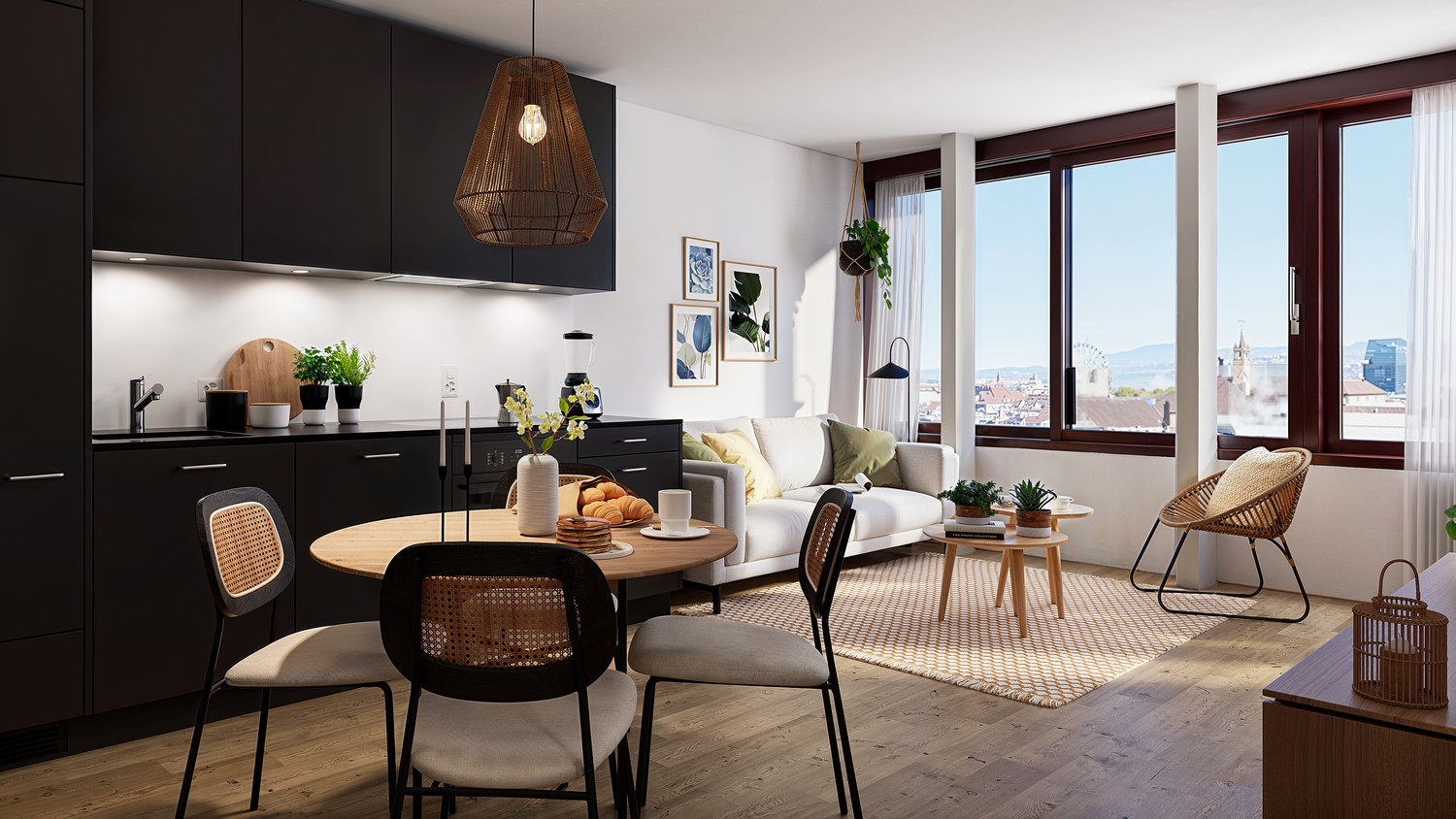 Wohnen mitten im Geschehen - Neubauwohnung im Herzen von Basel - 0