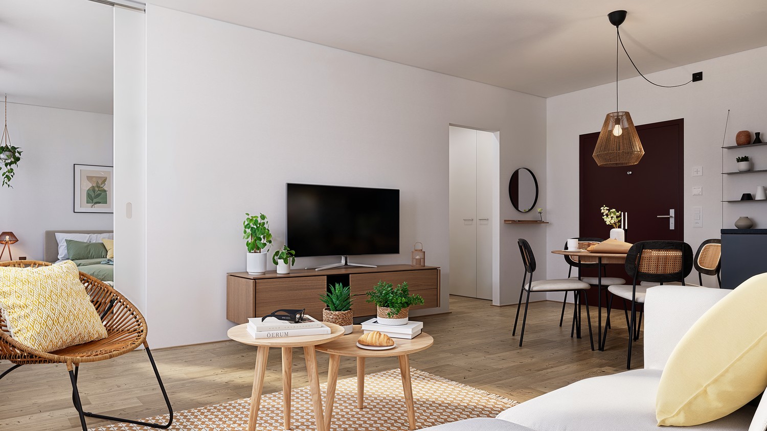 Wohnen mitten im Geschehen - Neubauwohnung im Herzen von Basel - 2