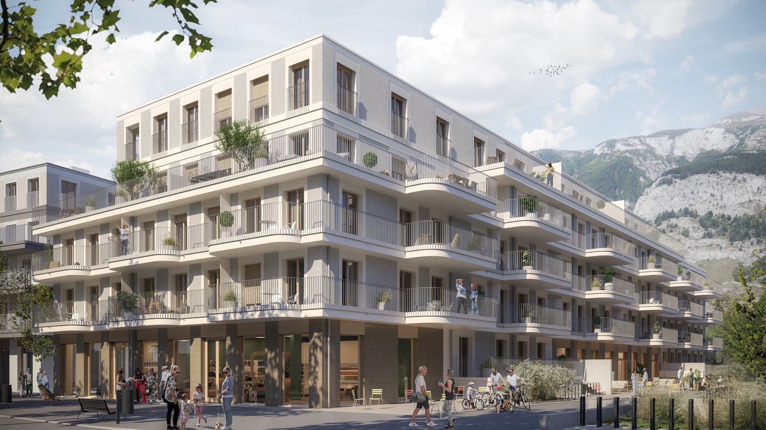Lichtdurchflutete Gewerbefläche im Neubau Haus «Caviva» - 2