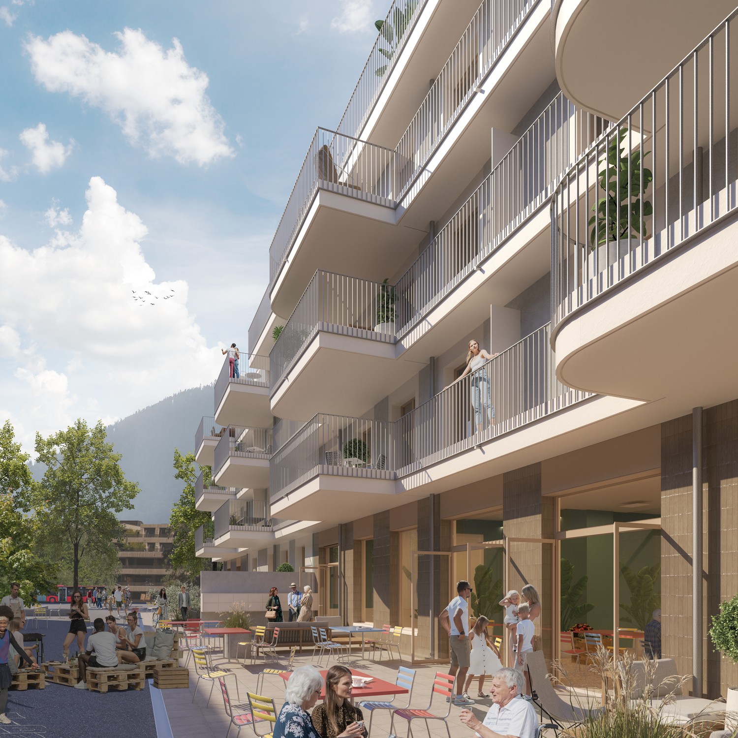 Lichtdurchflutete Gewerbefläche im Neubau Haus «Caviva» - 3