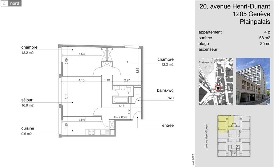 À saisir ! Magnifique logement dans le quartier de Plainpalais ! - 1