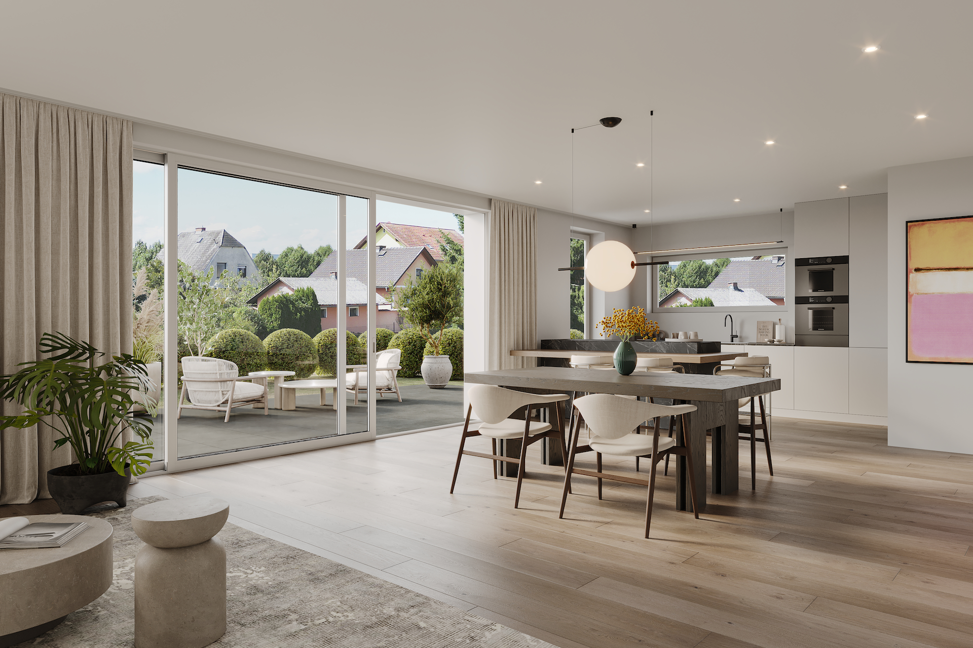 Neubau: Top moderne Wohnoase mit grossem Gartenanteil - 0