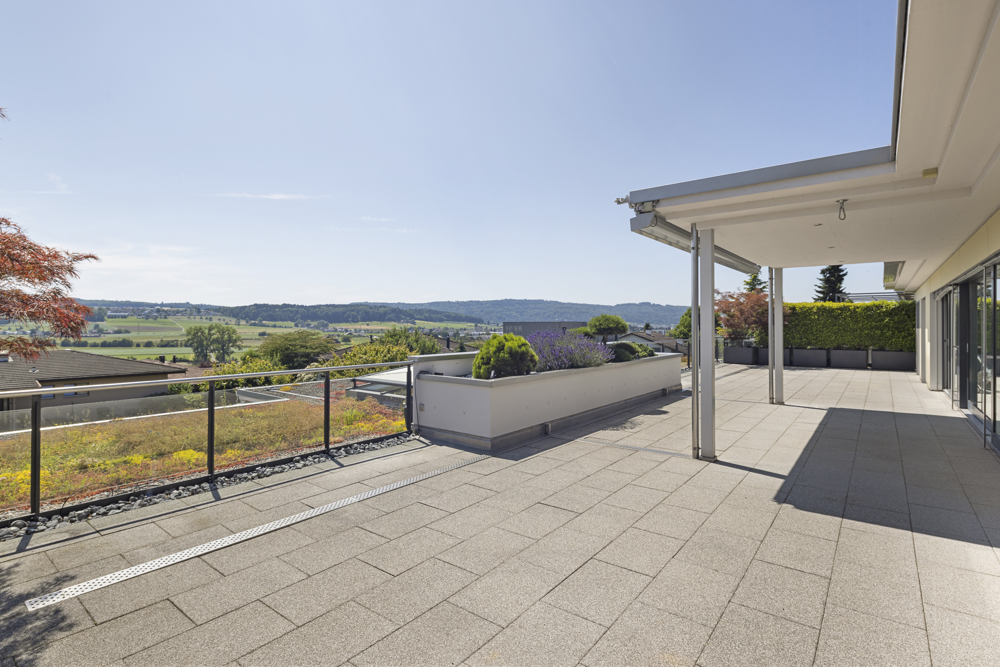 Grosszügiges Raumwunder mit Terrasse und Alpenpanorama - 1