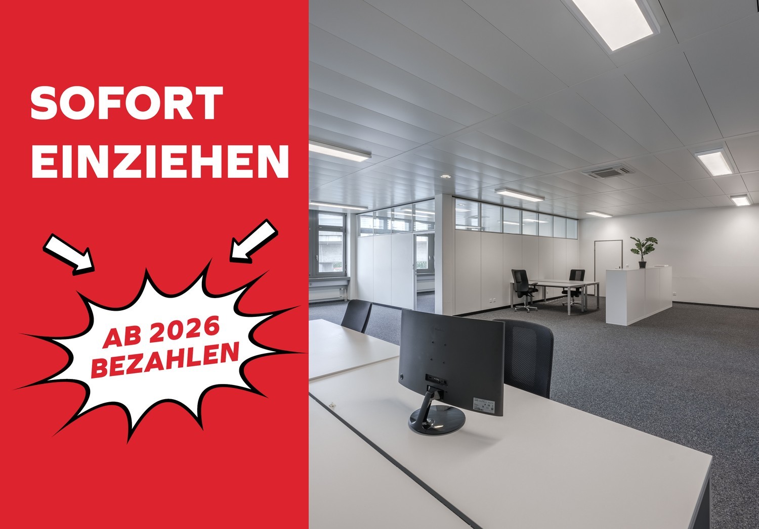 *SPECIAL DEAL* SOFORT EINZIEHEN, AB 2026 bezahlen! - 0