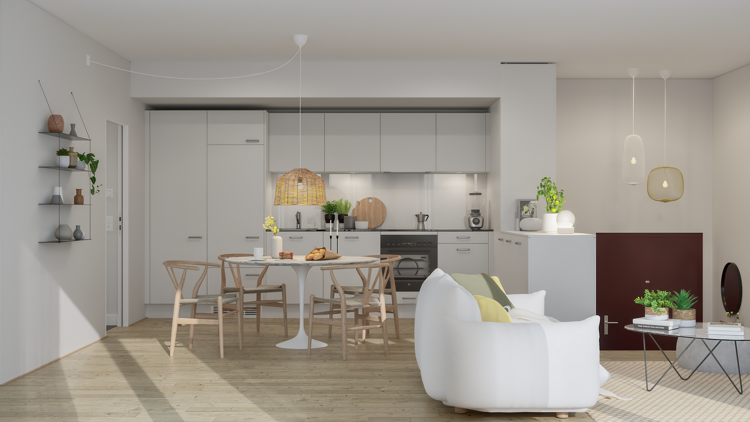 Wohnen mitten im Geschehen - Neubauwohnung im Herzen von Basel - 1