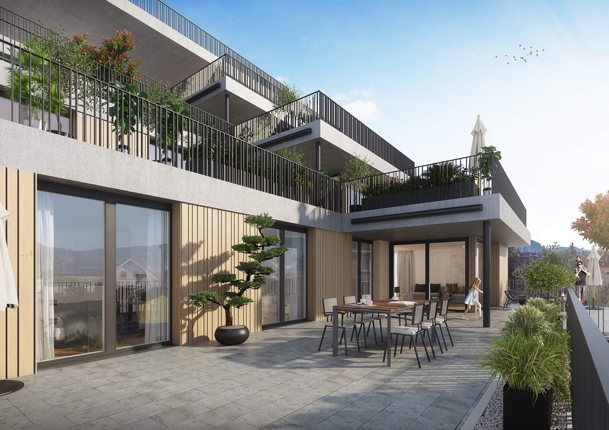 Letzte Neubauwohnung: zentral mit grosser Terrasse - 0