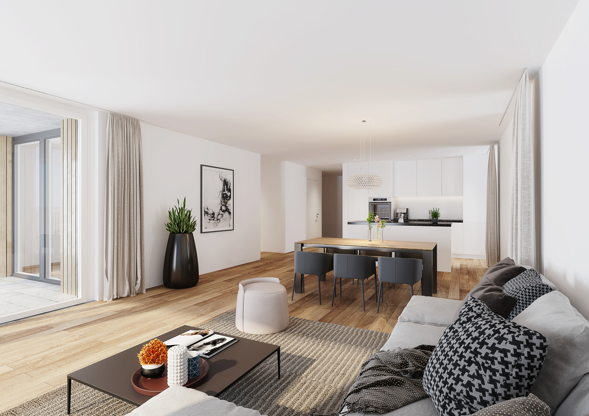 Letzte Neubauwohnung: zentral mit grosser Terrasse - 4