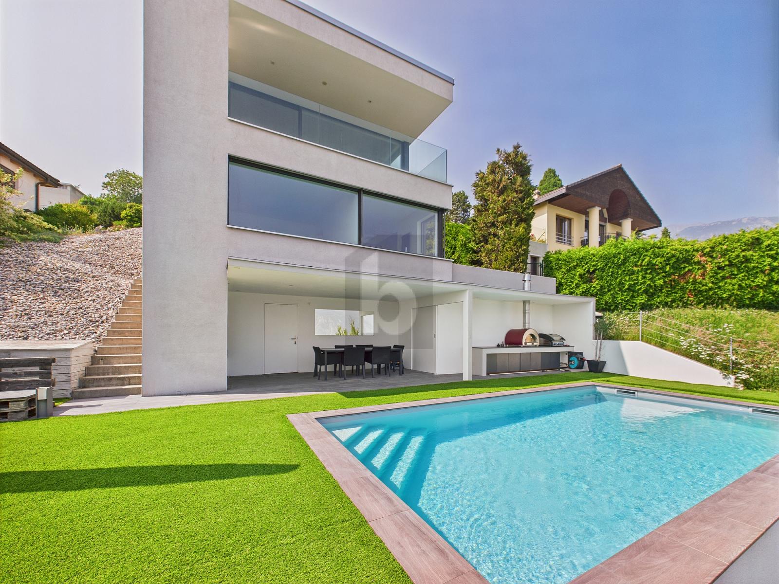 VILLA MODERNE AVEC PISCINE, SPA ET VUE - 0