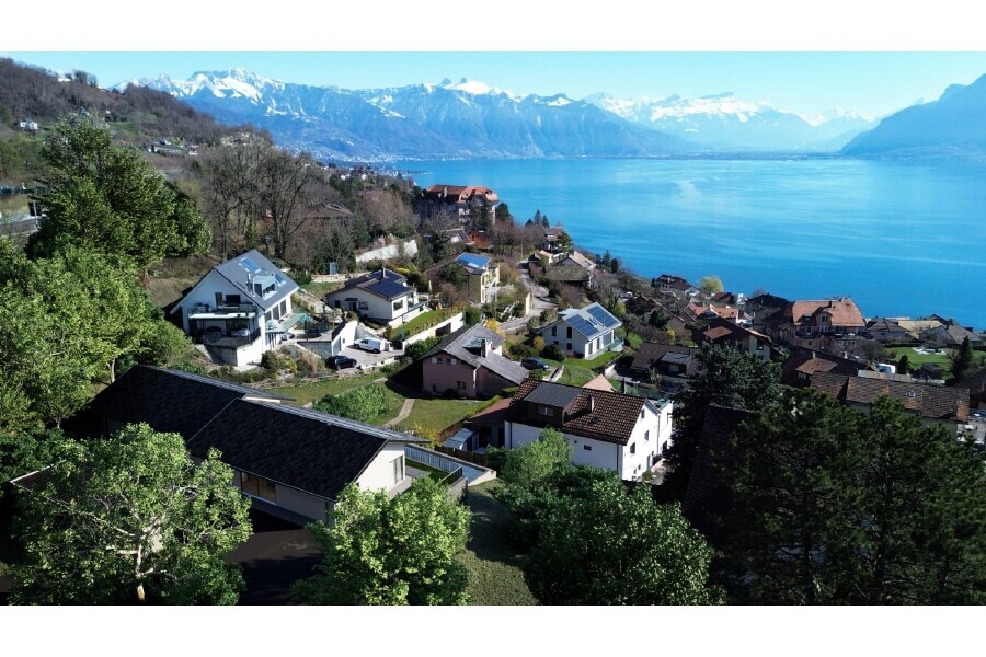 CHEXBRES – CONTEMPORARY VILLA WITH STUNNING LAKE GENEVA VIEWS - 0