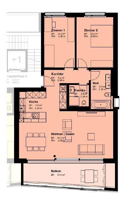 Wunderschöne 3.5 Zimmer-Wohnung in Domat/Ems zu vermieten! - 6