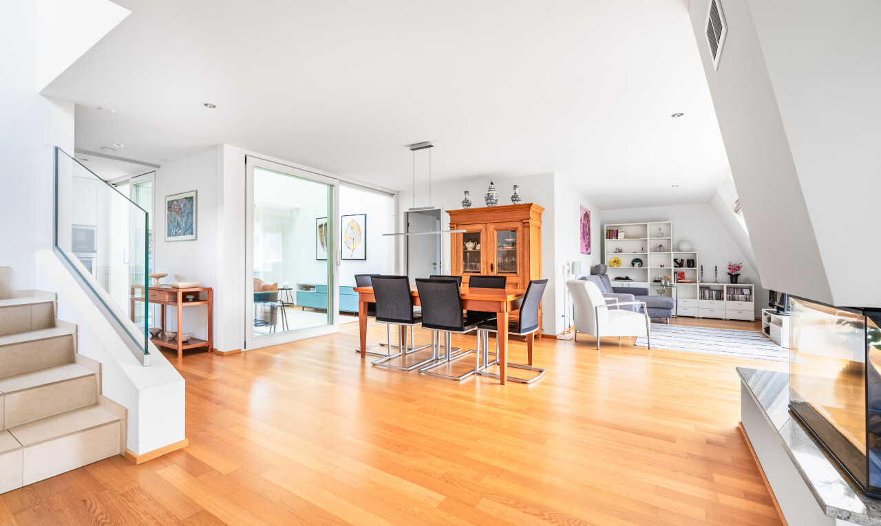 Attic Duplex with Winter Garden, Roof Terrace and Separate Studio - 2
