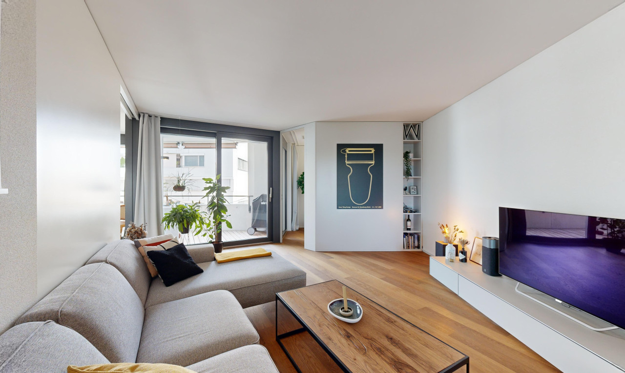 Urbanes Wohnen in Zürich - 3.5-Zimmer-Wohnung mit zusätzlichem Büro - 1