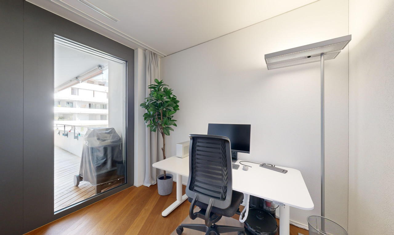 Urbanes Wohnen in Zürich - 3.5-Zimmer-Wohnung mit zusätzlichem Büro - 3