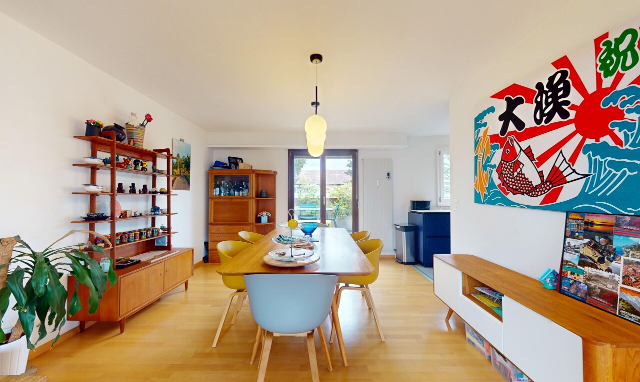 Exklusive Attika-Maisonette mit Terrasse & Galerie in Riehen - 1