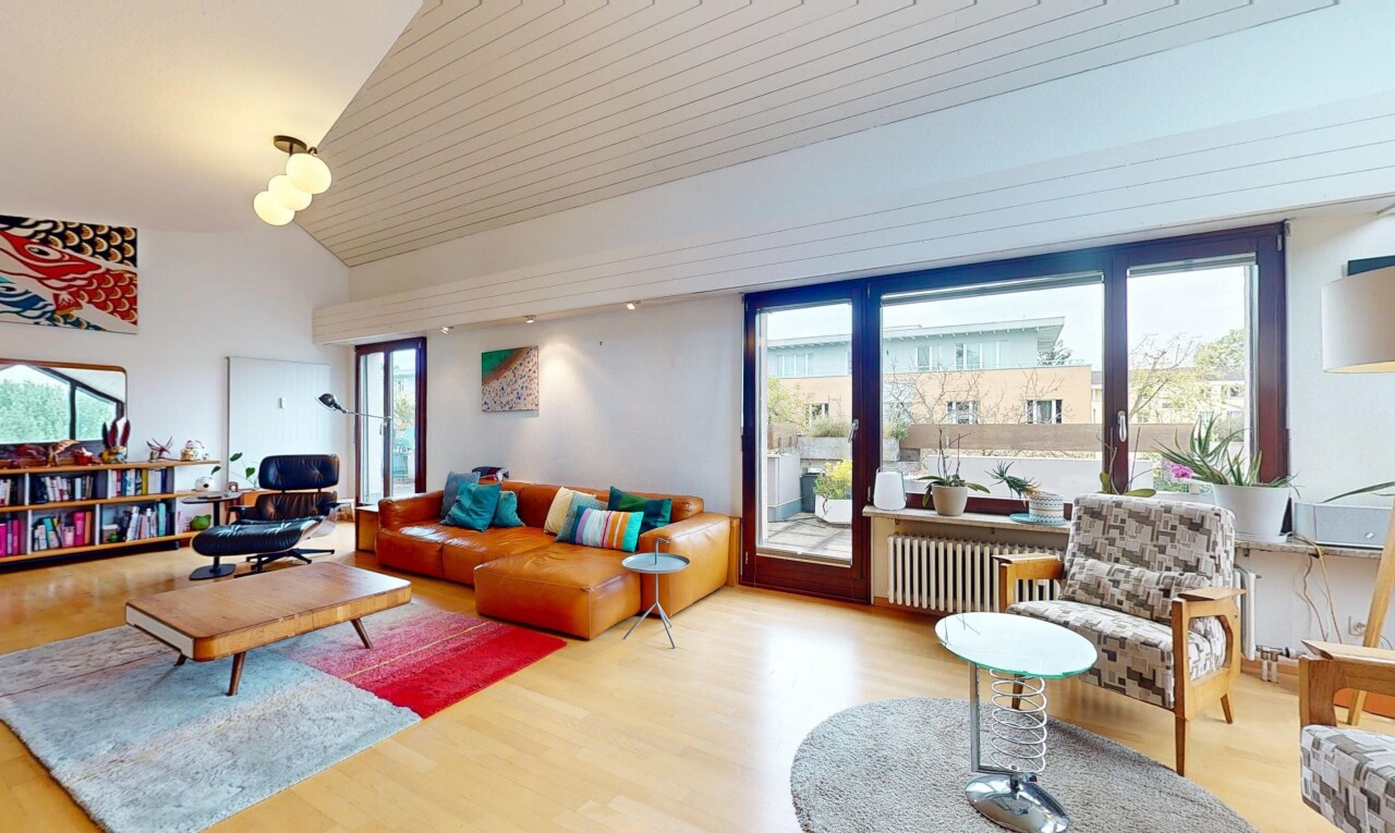Exklusive Attika-Maisonette mit Terrasse & Galerie in Riehen - 3