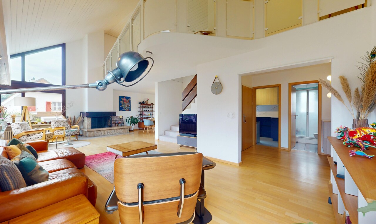Exklusive Attika-Maisonette mit Terrasse & Galerie in Riehen - 11