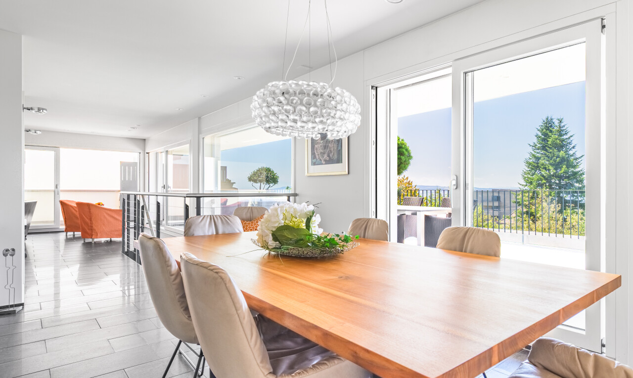 Wunderschöne Terassenwohnung mit traumhaftem Ausblick auf die Berge - 4