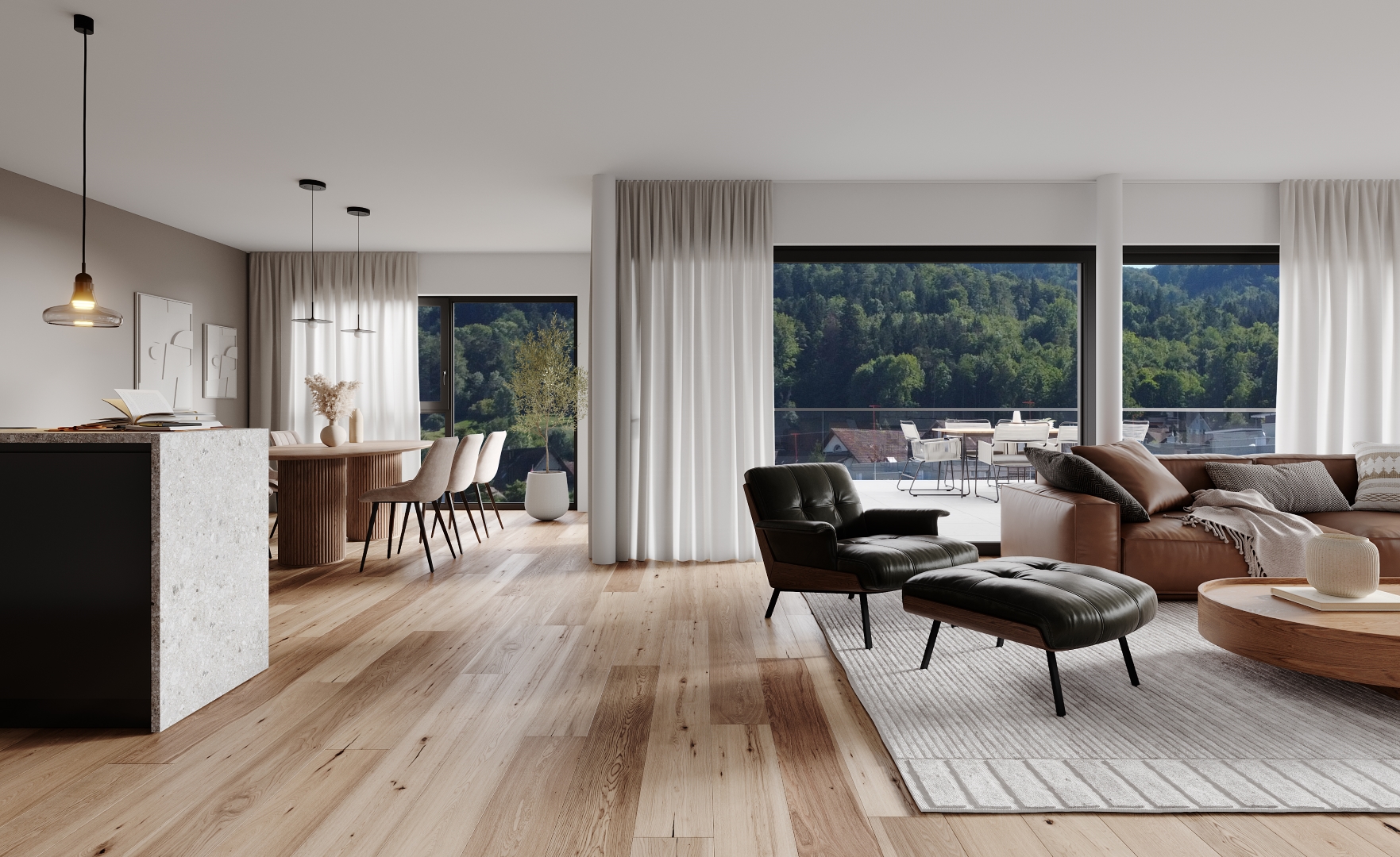 Garden apartment with conversion! - 1