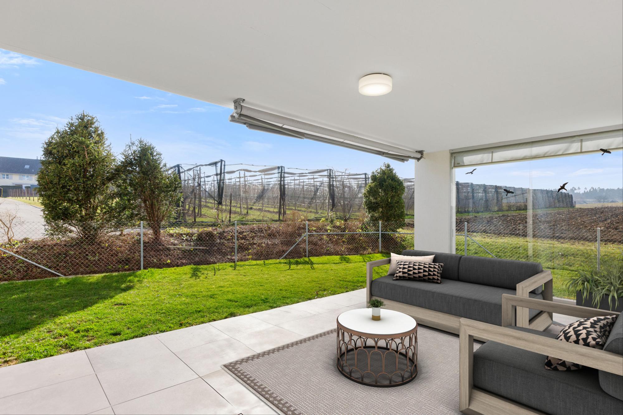 Exclusive Minergie 3.5-room apartment with far-reaching views and large garden - 5