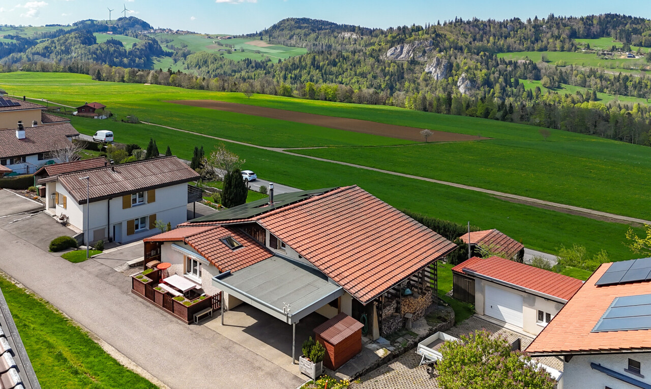 In Saulcy: family home of two apartments and mountain views - 2