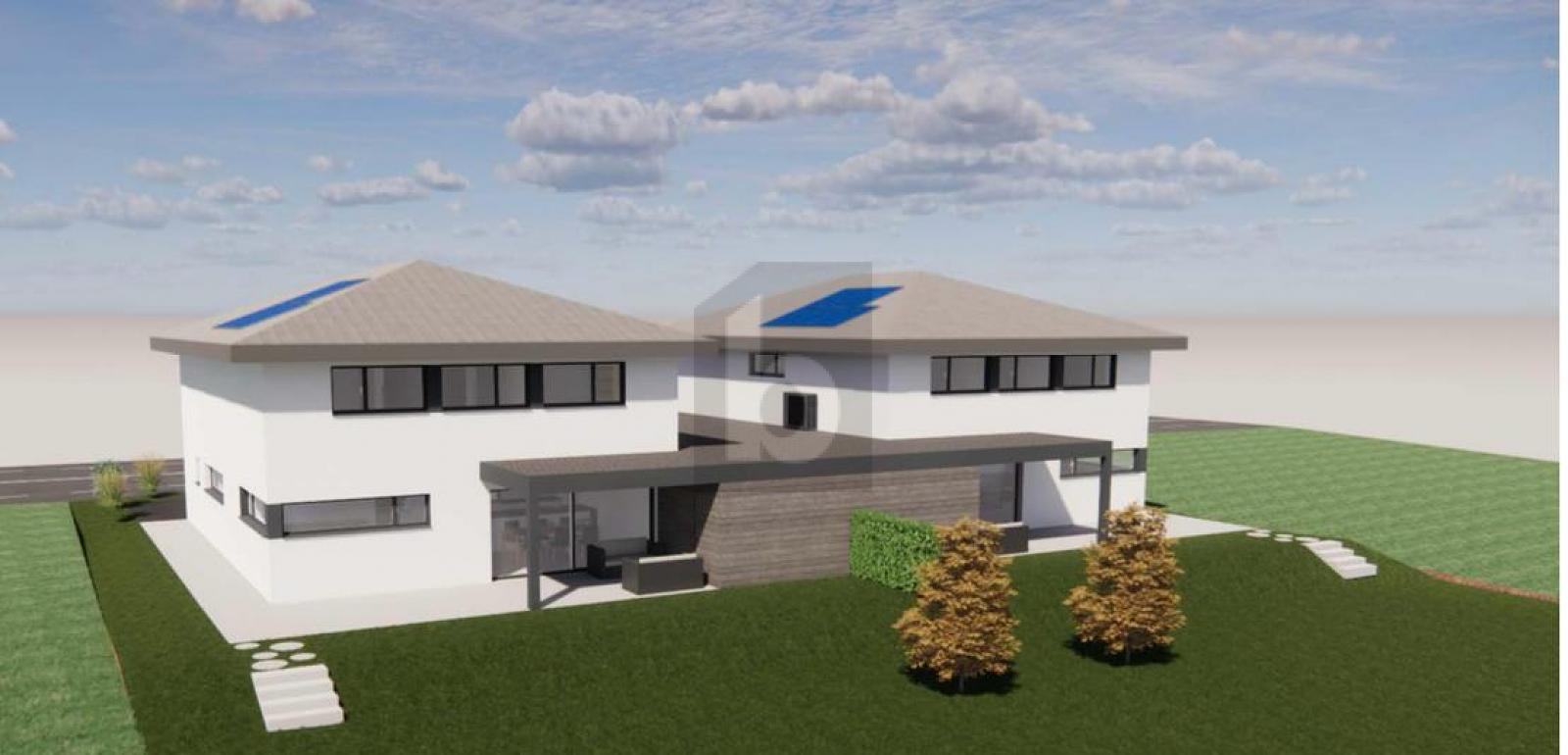 PROJET SUR TERRAIN MODERNE ET CALME - 2