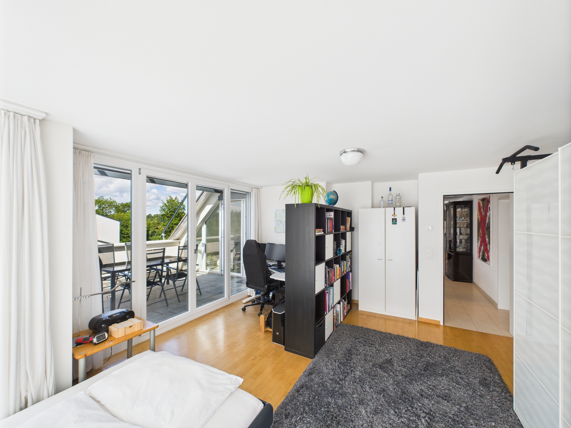 Penthouse duplex attic with gallery, sauna, free cooling and fireplace - 3