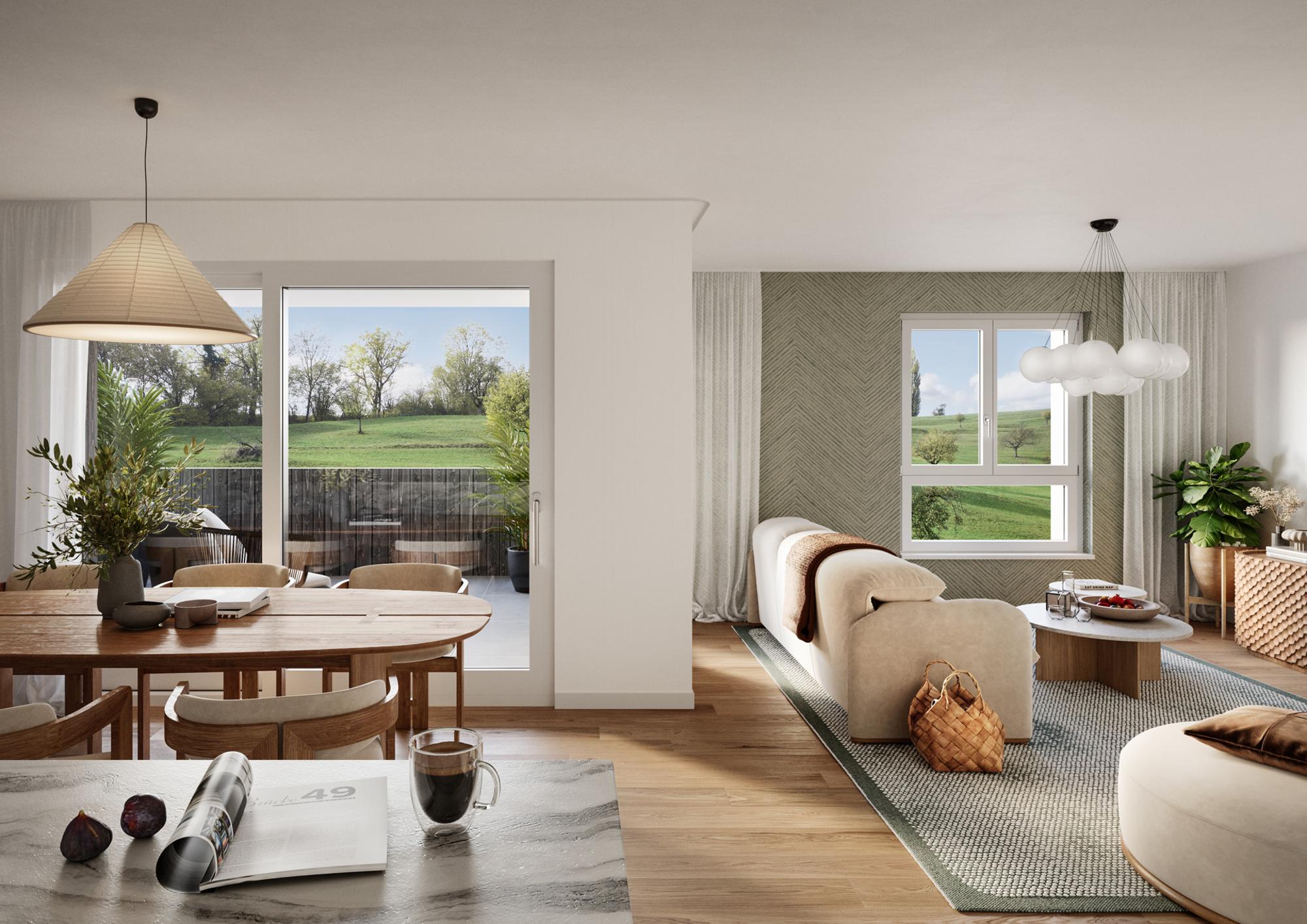 New construction project: Living space Gansingen - 0